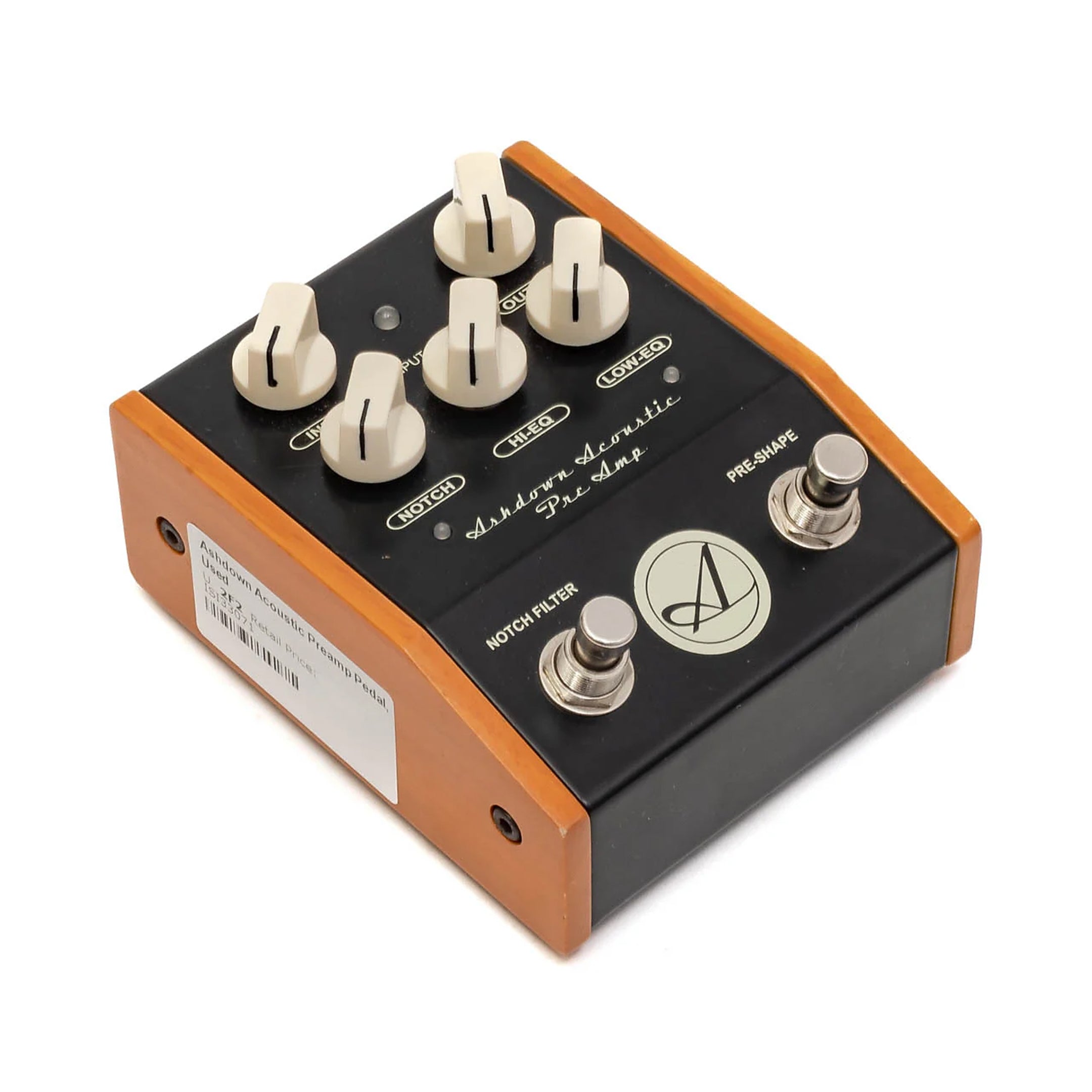 Ashdown AA-PEDAL Acoustic Guitar Pre-Amp